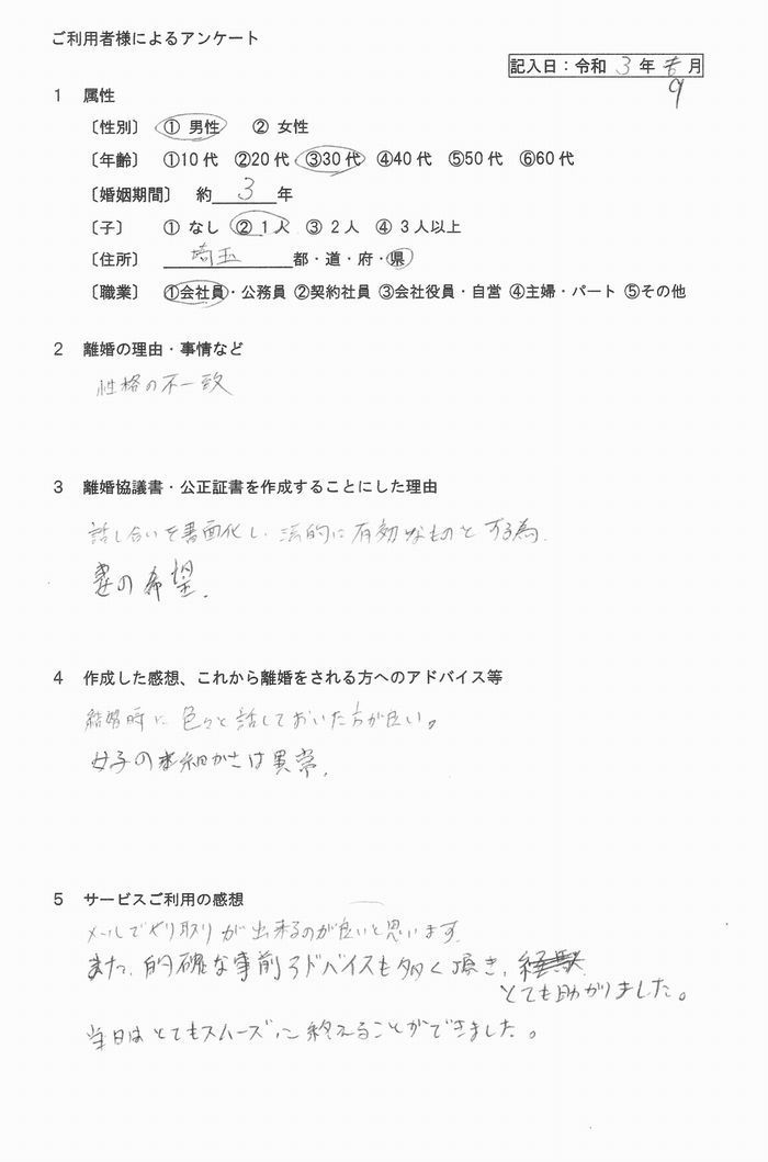 168公正証書・男性